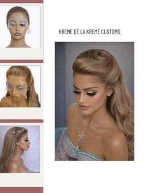 ✨20-22 In Layered Dark Ash Honey Blonde Ombre Brown Root Human Lace Wig READY!✨